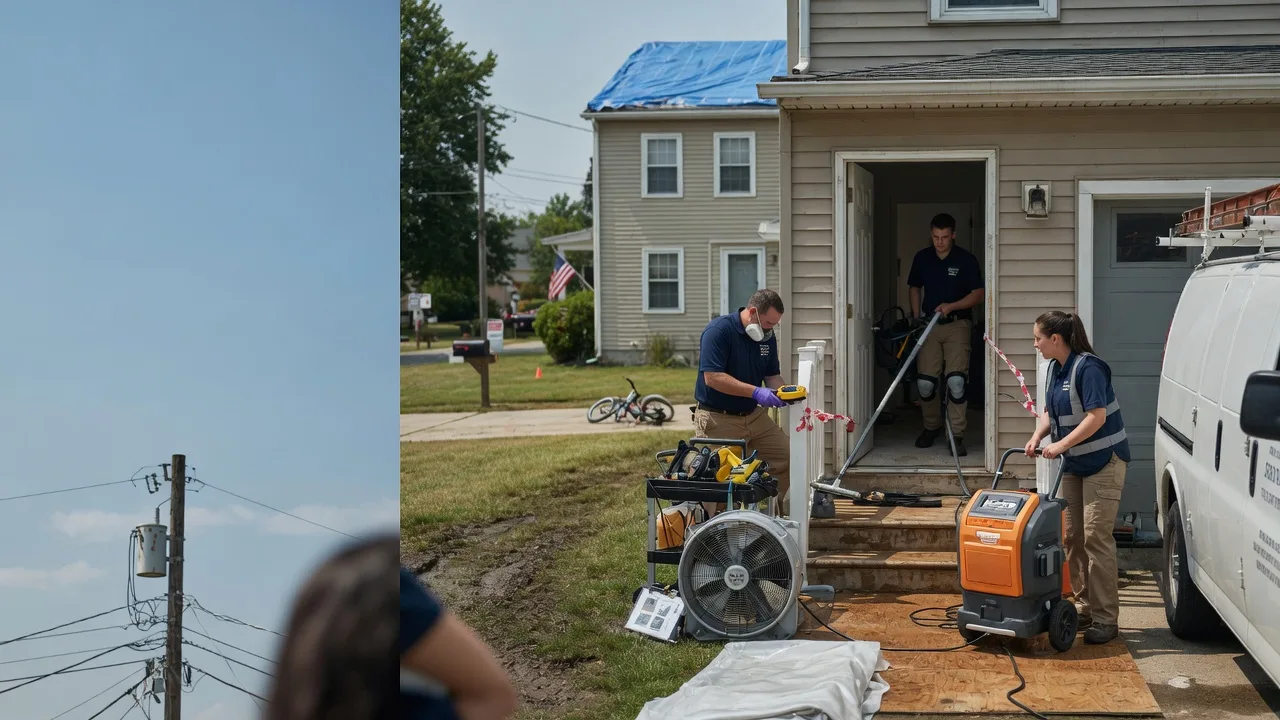 Water Damage Repair in Bacliff, TX near me